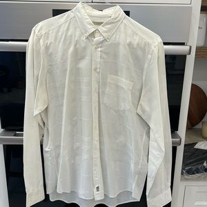 Mens Burberry Brit off white sport shirt.